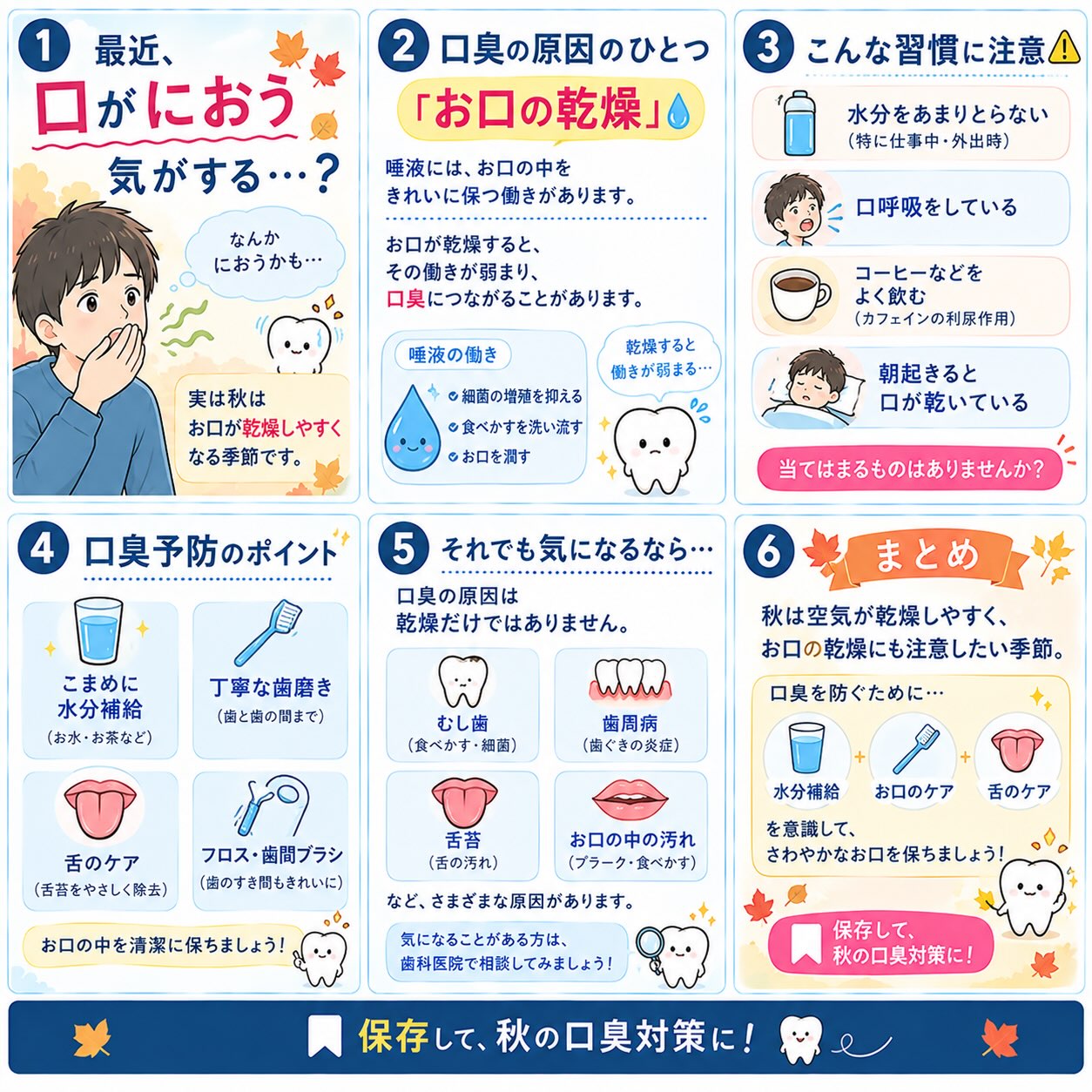 「最近、口がにおう気がする…‍」