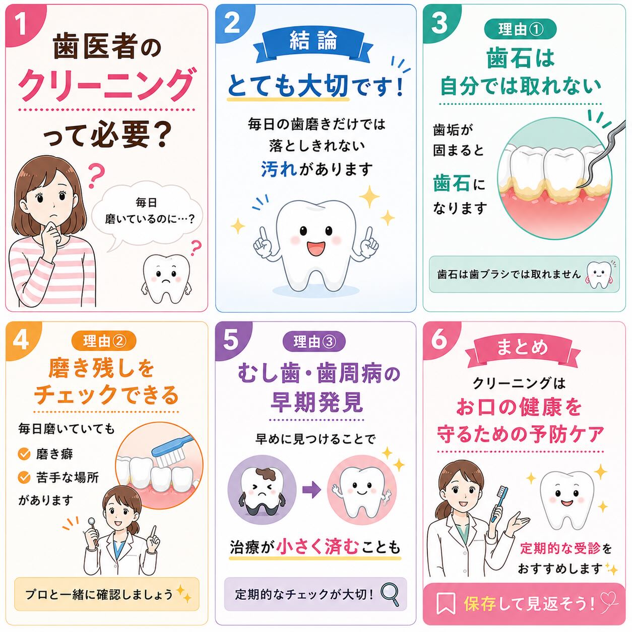 　「毎日しっかり歯磨きしているから大丈夫！」