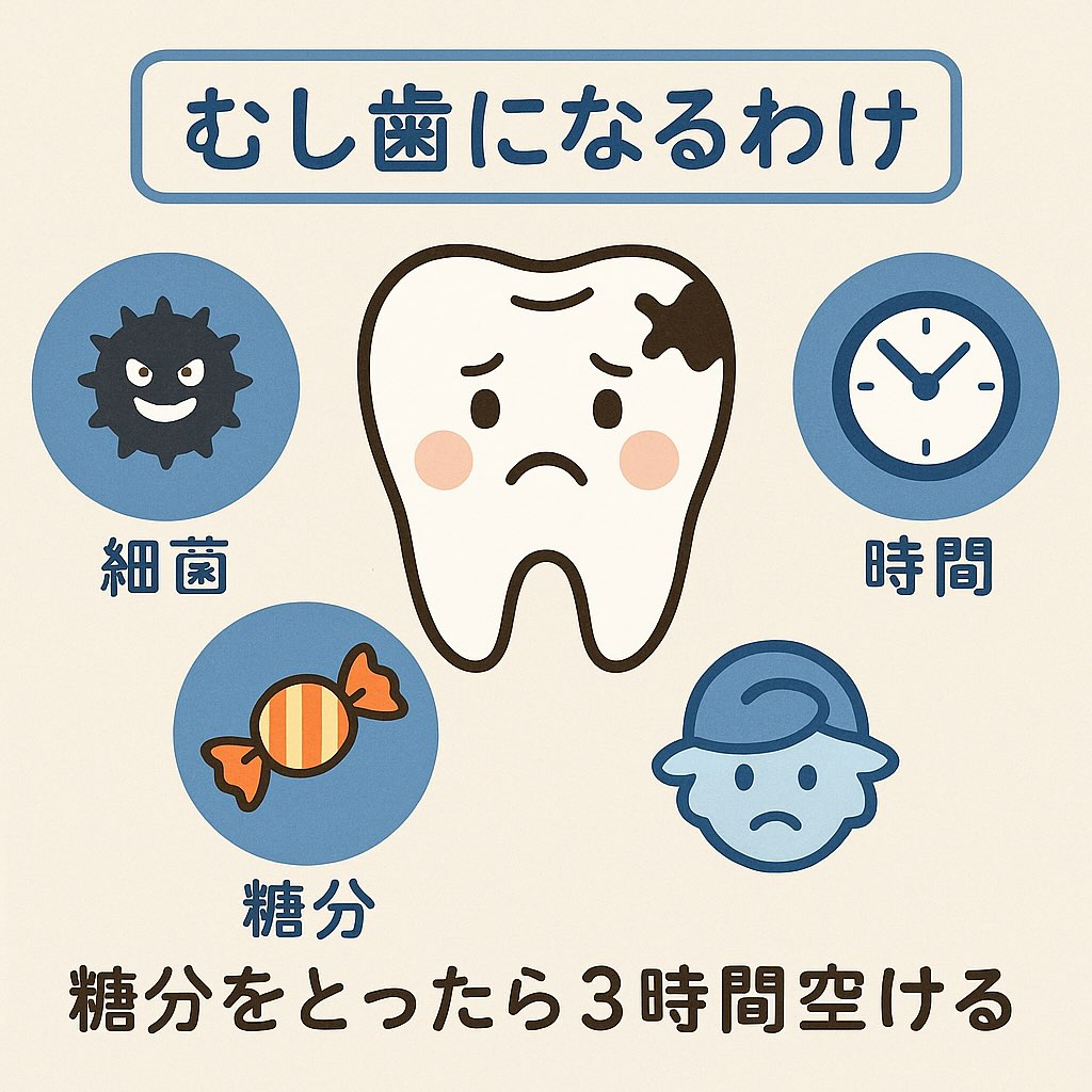 なぜ虫歯になるの？